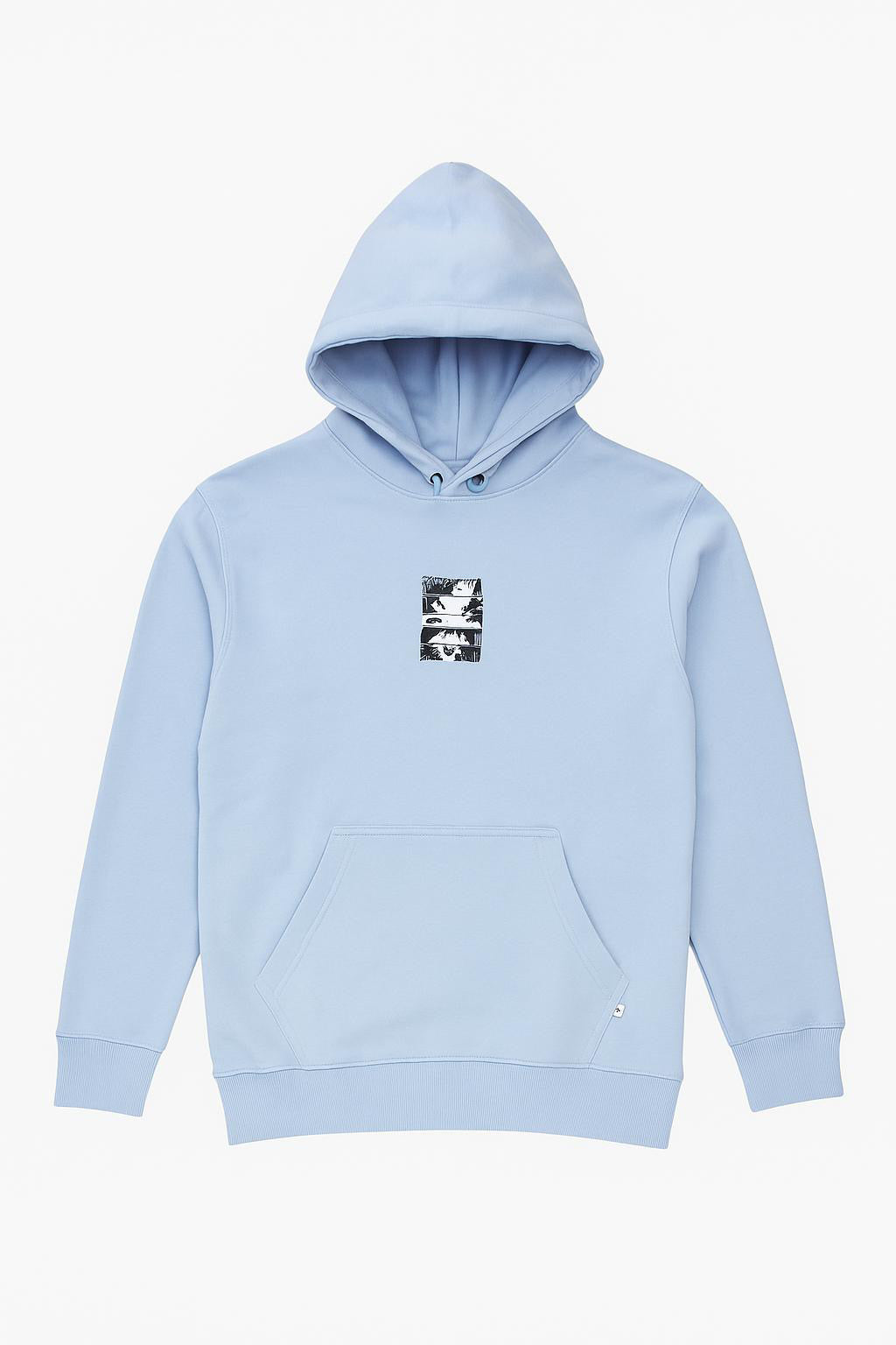 Anime Printed Sky Blue Hoodie
