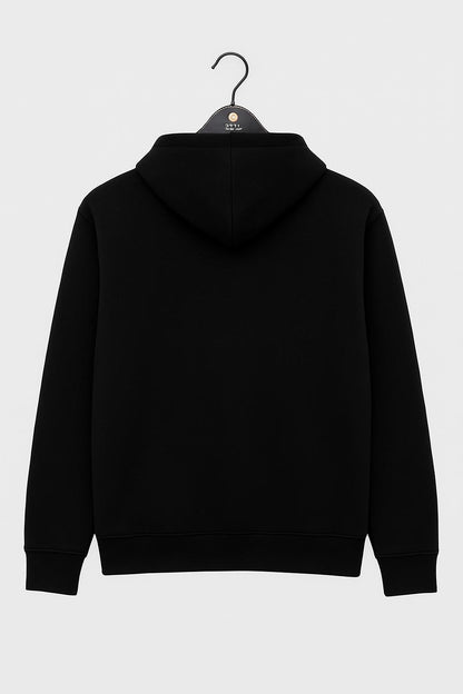 Plain Black Hoodie