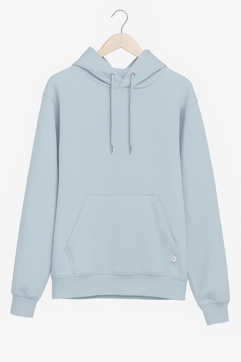 Plain Sky Blue Hoodie