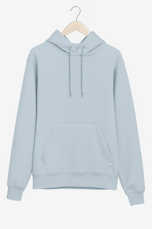 Plain Sky Blue Hoodie
