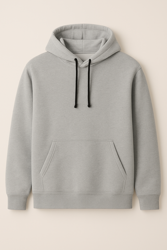 Plain Grey Hoodie