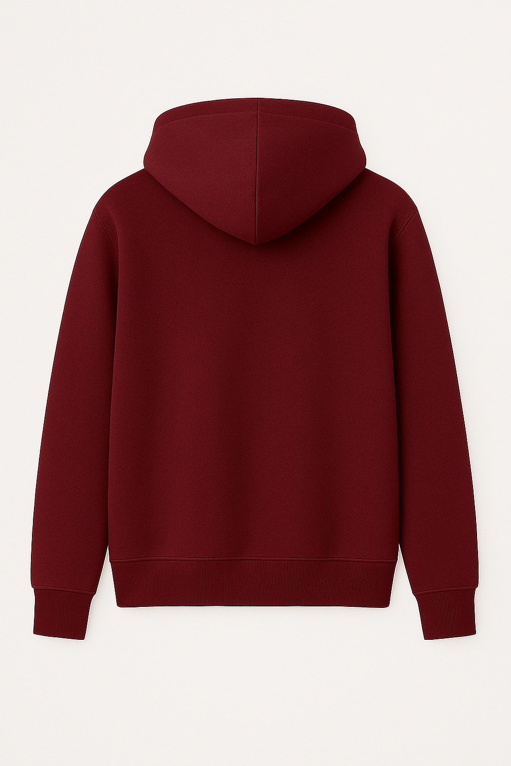 Plain Maroon Hoodie
