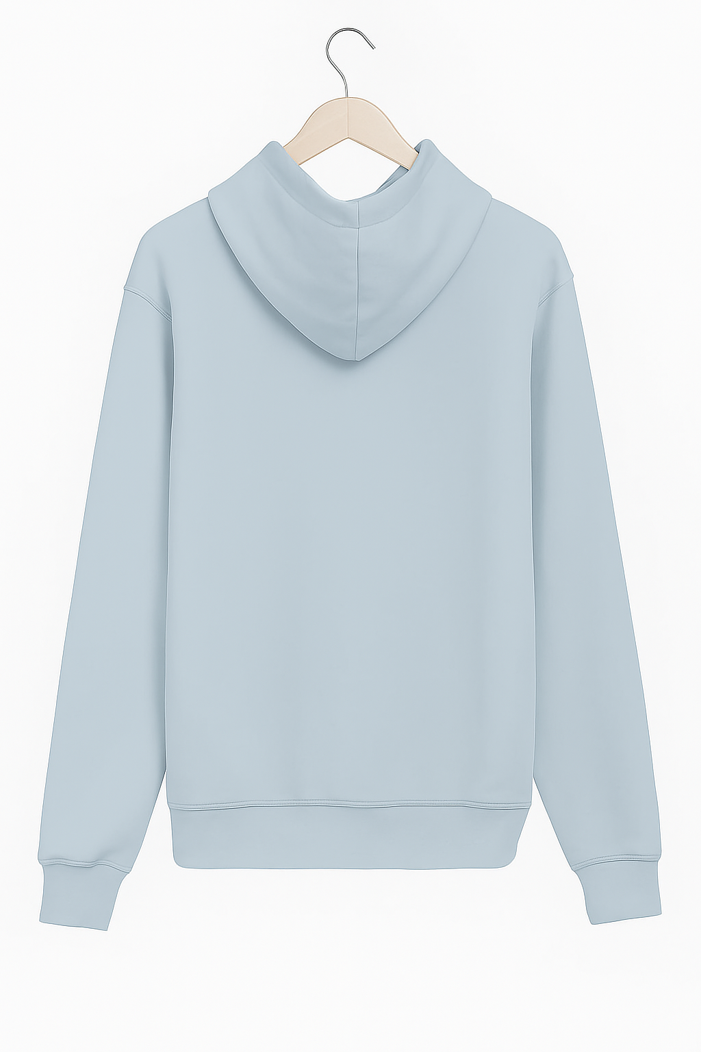 Plain Sky Blue Hoodie