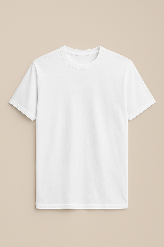 Plain White T-Shirt (OVERSIZED)